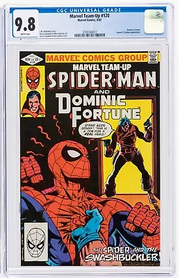 Buy Marvel Team-Up 120 CGC 9.8 Spider-Man Dominic Fortune White Pages Amazing Men • 110.99£