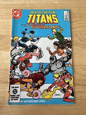 Buy 1984 DC Comics Tales Of The Teen Titans #48 Versus The Recombatants • 4£