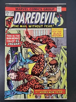 Buy Daredevil #120 (Marvel Comics 1975) 1st Appearance El Jaguar • 11.98£