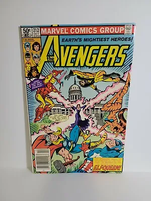Buy Avengers #212 Marvel Comics 1981 Bronze Age VF/NM • 5.62£