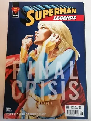 Buy COMIC - Superman Legends #26 Final Crisis #3 Titan DC Comic UK Jul-Aug 2008 VG  • 3£