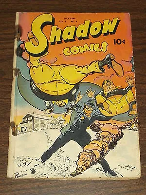 Buy Shadow Comics Vol 9 #4 G- (1.5) Street & Smith July 1949 • 24.99£