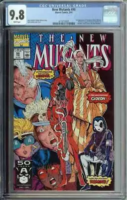 Buy New Mutants #98 CGC 9.8 1st App Deadpool Wade Wilson Rob Liefeld • 1,045.17£