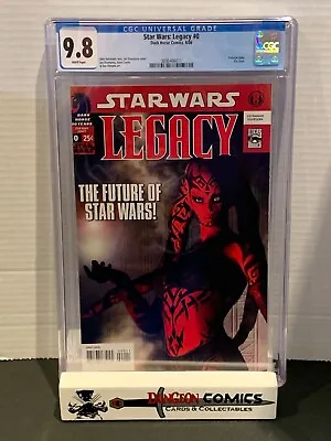 Buy Star Wars: Legacy # 0 CGC 9.8 Darth Talon Cover Preview Cover [GC-7] • 159.32£