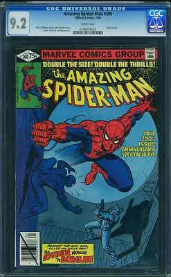 Buy AMAZING SPIDER-MAN  #200  CGC  NM9.2  White Pages!  0144548024 • 72.84£