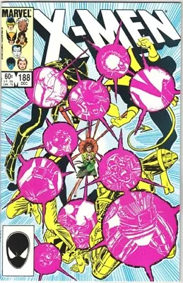 Buy The Uncanny X-Men Comic Book #188 Marvel Comics 1984 VERY HIGH GRADE UNREAD NEW • 7.90£