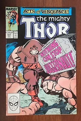 Buy Thor #411 VF 8.0 1989 1st New Warriors (cameo) • 39.53£