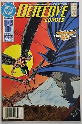 Buy Detective Comics #595 (1989) Vintage Batman  One Man In Havana  V Alien Invaders • 10.39£