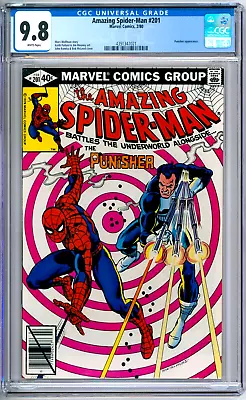 Buy Amazing Spider-Man 201 CGC Graded 9.8 NM/MT Marvel Comics 1980 • 222.97£