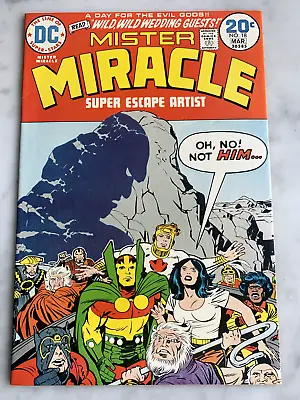 Buy Mister Miracle #18 KEY Wedding Issue, A Kirby Classic - Nice Copy! (DC, 1973) • 11.07£