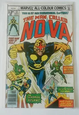 Buy Nova #13: Vol.1, Key Issue,  Marvel Comics (1977) HIGH GRADE 9.0 Very Fine • 5.99£