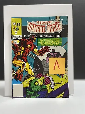 Buy Avengers #326 (Hombre Araña Presenta #217) 1st App Rage Spanish Novedades F/VF • 6.31£