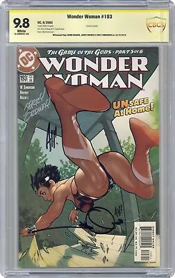Buy Wonder Woman #193 CBCS 9.8 SS 2003 19-3FB9FF8-109 • 138.36£