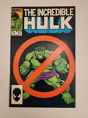 Buy The Incredible Hulk #317 Marvel Comics (1986) 2nd Appearance Of The Hulk Busters • 3.22£