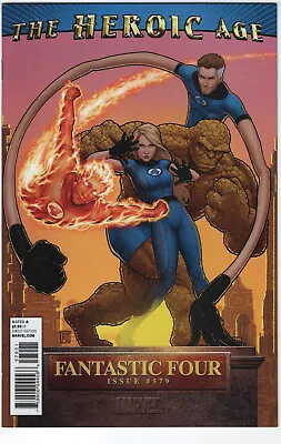 Buy Fantastic Four #579 Variant 1st Appearance Future Foundation 2010 Marvel Comics • 47.96£