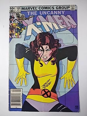 Buy Uncanny X-Men #168 Newsstand 1st Appearance Of Madelyne Pryor Marvel Comics 1983 • 11.95£