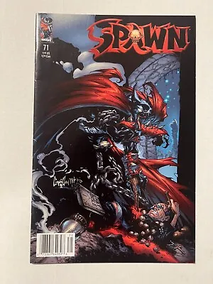 Buy Spawn #71 Newsstand Variant Greg Capullo And Danny Mike Cover And Art 1998 • 788.36£