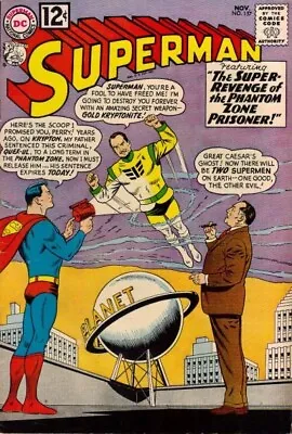 Buy SUPERMAN #157 G, DC Comics 1962 Stock Image • 11.92£