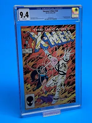 Buy Uncanny X-Men #184 CGC 9.4! 🔥 First Forge! 🔑 Awesome Key Issue! • 59.13£