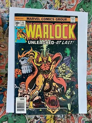 Buy WARLOCK #15 VF/NM MARVEL Jim Starlin Thanos • 29.95£