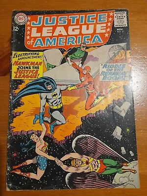 Buy Justice League Of America #31 Nov 1964 Good- 1.8 Hawkman Joins The JLA • 9.99£