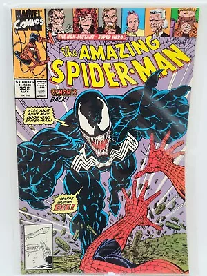 Buy Amazing Spider-man # 332 - (nm) -venom Is Back-sunday In The Park-vgc  • 17.14£