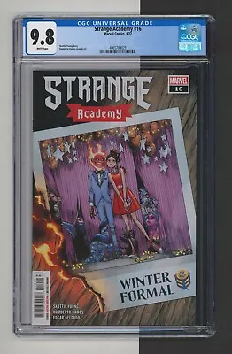 Buy Strange Academy #16 CGC 9.8, 1st Howie, H. Ramos Cover Skottie Young Marvel 2022 • 118.25£