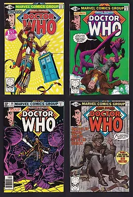 Buy Marvel Premiere #57-60 1st Appearance Of Doctor Who In US Comics Marvel 1980 • 28.38£