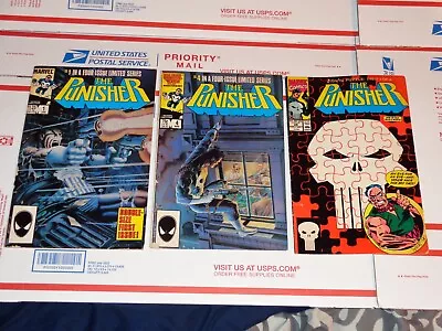 Buy The Punisher Limited Series #1 & #4 - 1985  /Plus Bonus Comic - MARVEL COMICS • 39.53£