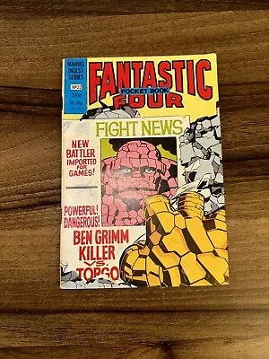 Buy Fantastic Four #21 Marvel Digest Series Mole Man British Comic Pocket Book • 0.99£