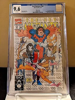 Buy New Mutants #100 Third Print (1991) CGC 9.6 1st App. X-Force Marvel Rob Liefeld • 39.52£