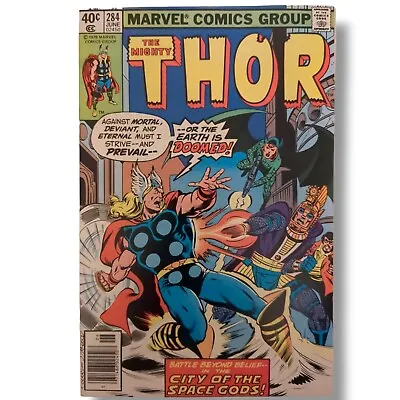 Buy The Mighty Thor #284 - Newsstand  (1979) • 4.74£