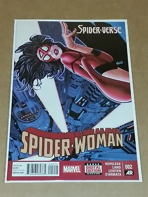 Buy Spider Woman #2 Nm+ (9.6 Or Better) Spider-verse February 2015 Marvel Comics • 6.99£