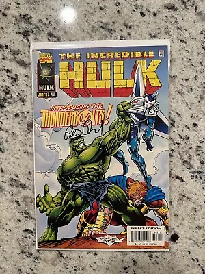 Buy Incredible Hulk #449 1st App Thunderbolts Signed Peter David 1997 VF CBCS Ready! • 48.25£