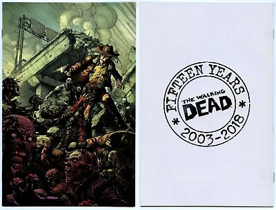 Buy The Walking Dead #1 15th Anniversary Virgin 1st Appearance Rick Grimes & Shane • 5.99£