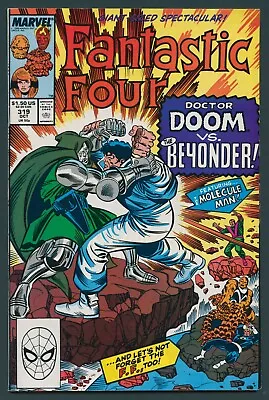 Buy Fantastic Four 319 Origins Of The Beyonder Dr. Marvel Original Destination USA VF- • 11.10£