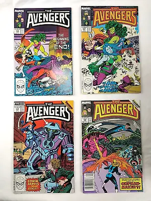 Buy Avengers #296 297 298 299 (1988 Marvel Comics) VF-NM Lot, She-Hulk, Orphan Maker • 15.93£