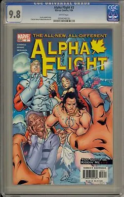 Buy Alpha Flight #3 - Cgc 9.8 - All-new, All-different Alpha Flight • 47.16£