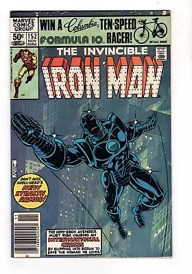 Buy Iron Man #152, VF 8.0, First Appearance Stealth Armor MK I • 7.20£