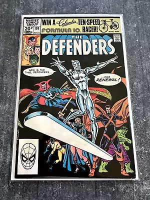 Buy Defenders #101 | Silver Surfer | Al Milgrom Cover | VF | B&B (Marvel 1981) • 2.75£