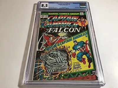 Buy 1974 Captain America #178–CGC 8.5–Falcon Solo Story—Lucifer Appearance🔥🔥🔥 • 57.71£