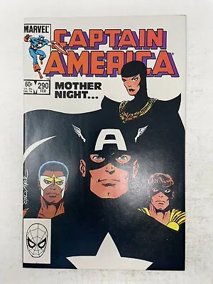Buy Captain America #290 1st App Mother Superior & Black Crow Marvel Comics 1984 MCU • 6.95£