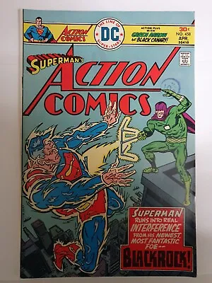 Buy Action Comics 458 Apr 1976 DC Superman Curt Swan Art  • 3£