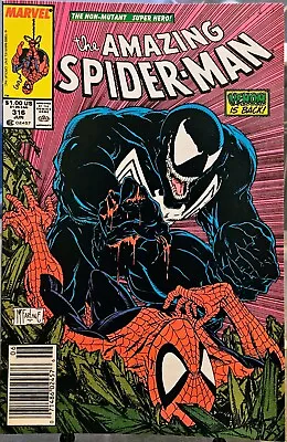 Buy Amazing Spider-man #316 1st Venom Cover Marvel Comics 1989 • 197.65£