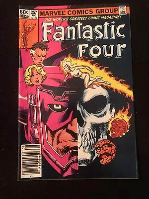 Buy Fantastic Four 257 5.5 6.0 Newstand Galactus Wk18 • 7.10£