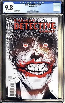Buy DETECTIVE COMICS #880 (DC Comics, Late September 2011) * CGC 9.8 * Jock Classic • 379.49£