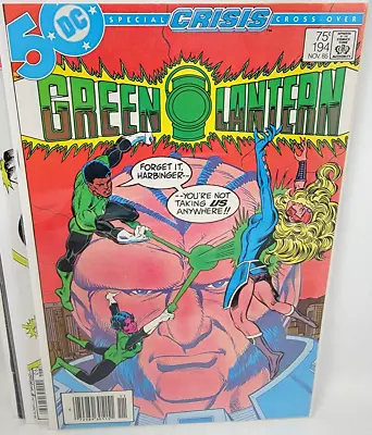 Buy Green Lantern #194 Crisis On Infinite Earths Crossover *1985* Newsstand 8.0 • 6.31£