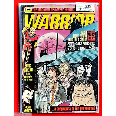 Buy Warrior # 12  1st Print V For Vendetta Alan Moore Magazine Comic UK (Lot 2719 • 13.49£