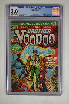Buy Strange Tales #169,  CGC 3.0, Off-white To White Pages, 1st Brother Voodoo • 159.90£