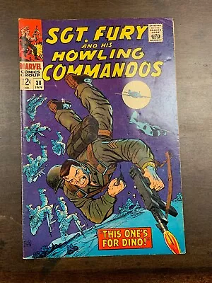 Buy SGT FURY AND HIS HOWLING COMMANDOS #38  (1966) Marvel Comics FN • 11.89£